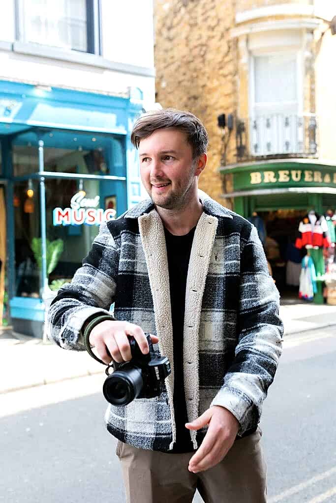 A portrait of kent wedding photographer james pearce